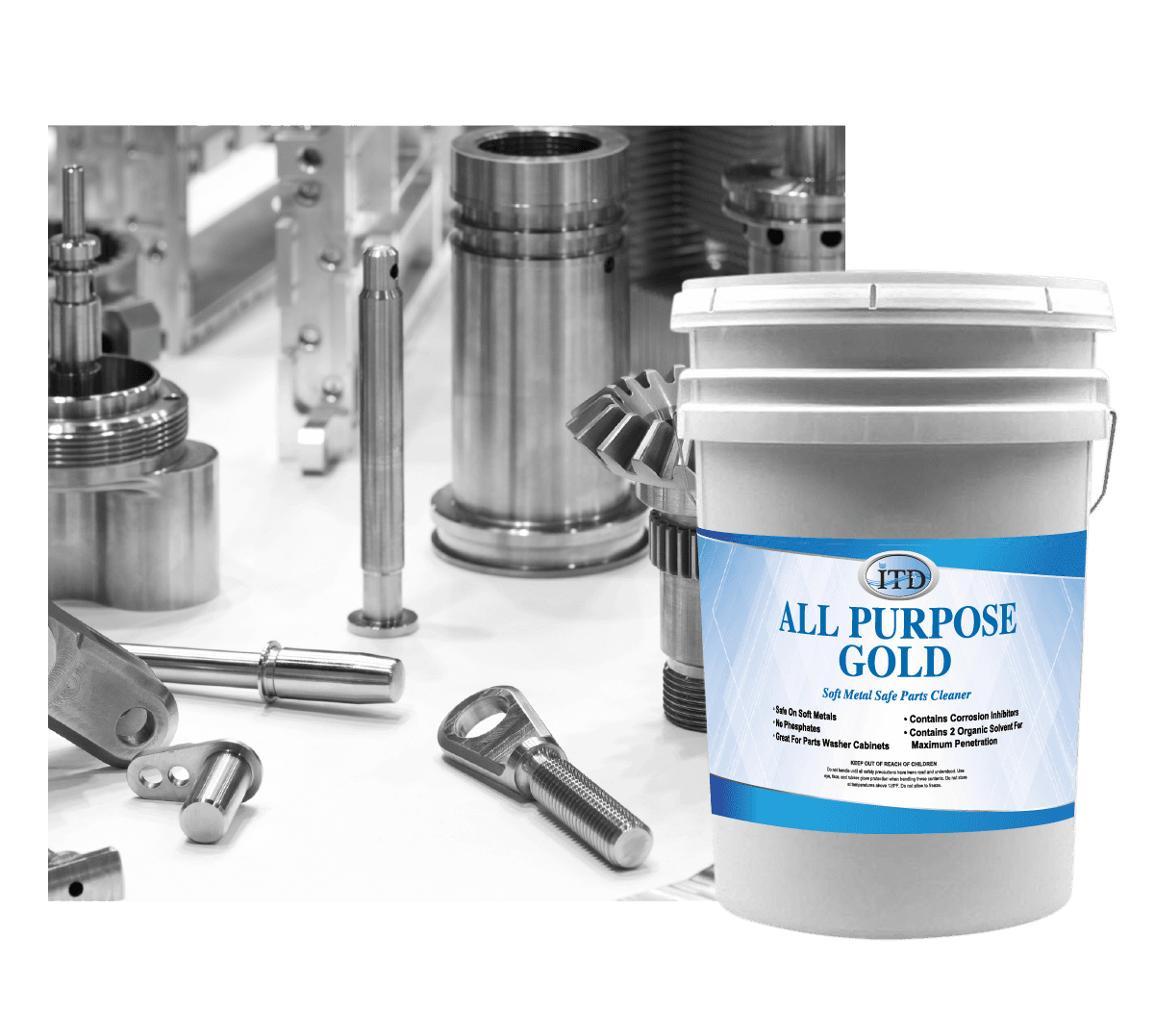 All Purpose Gold – Parts Cleaning Detergent
