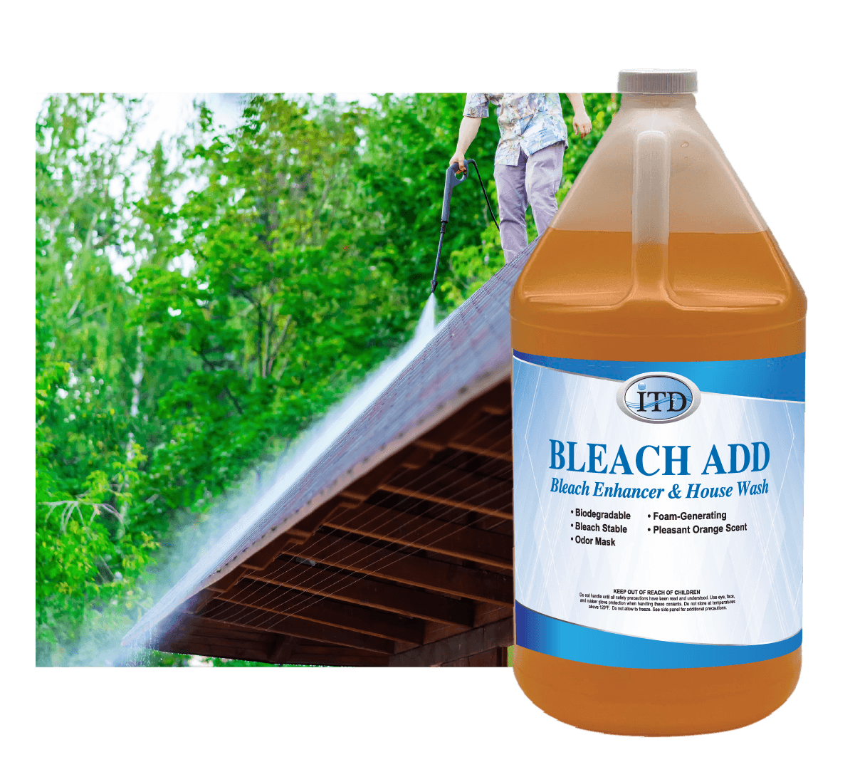 Bleach Add – Orange Soft Wash Additive