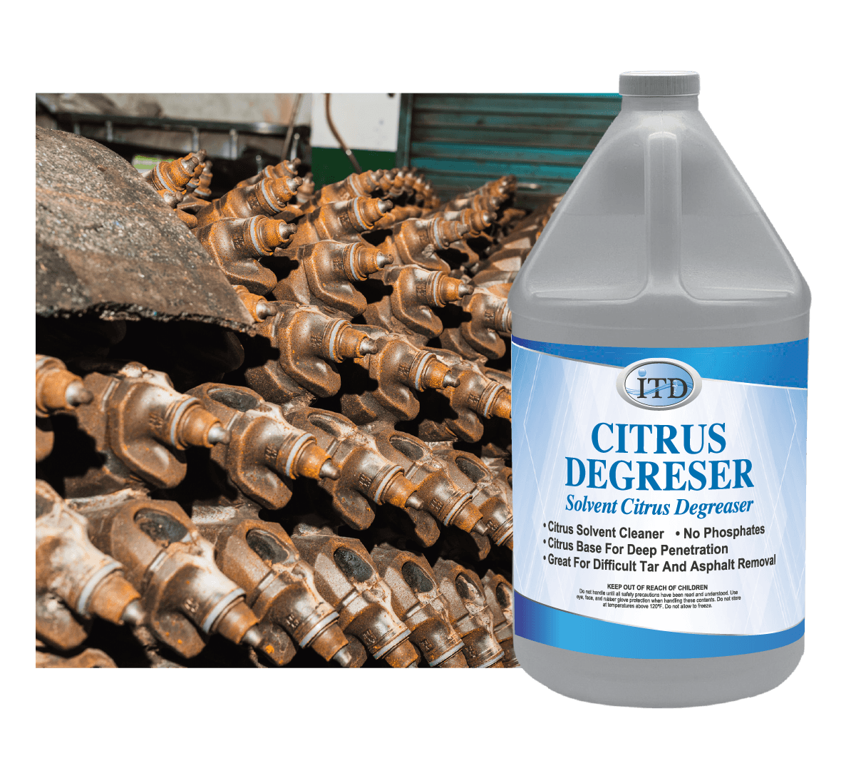 Citrus Degreaser – Natural Solvent Degreaser