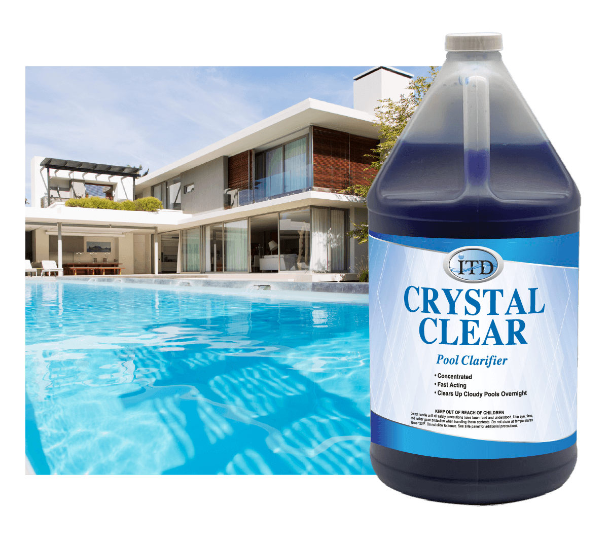 Crystal Clear  – Clear Cloudy Pool Water