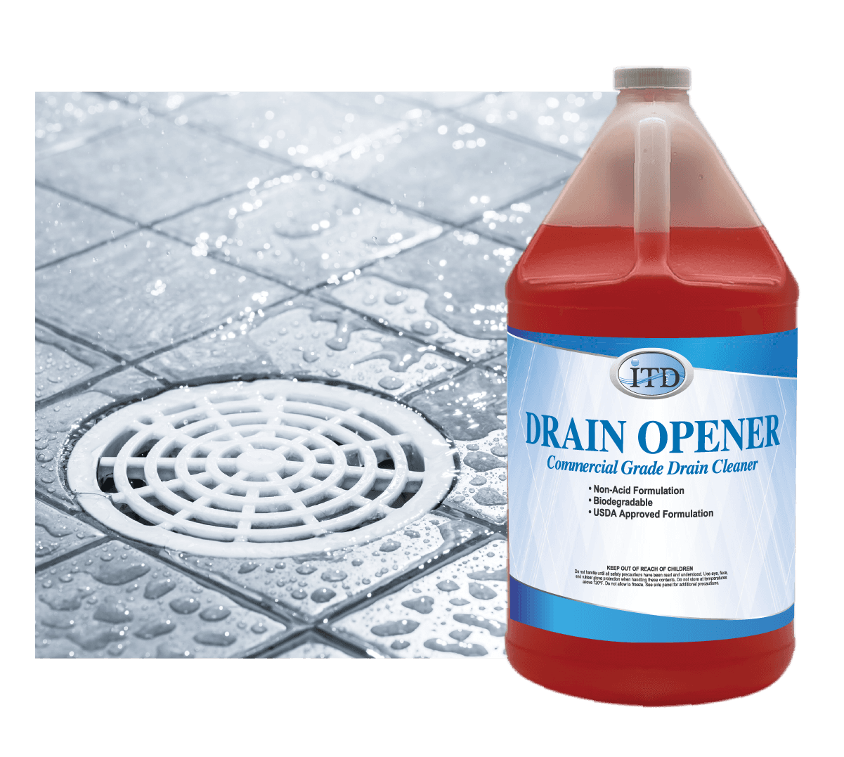 Drain Opener – Opens Commercial Kitchen Drains
