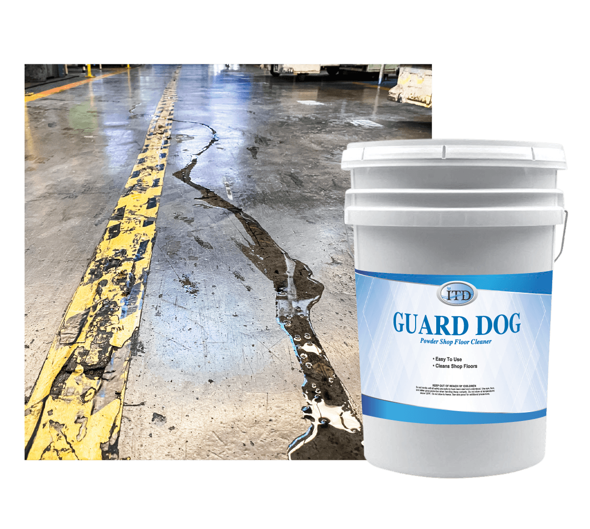 Guard Dog – Heavy-Duty Shop Floor Cleaner