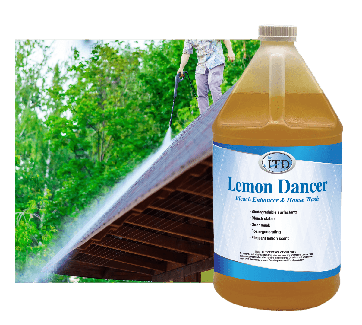 Lemon Dancer – Bleach Enhancer & House Wash