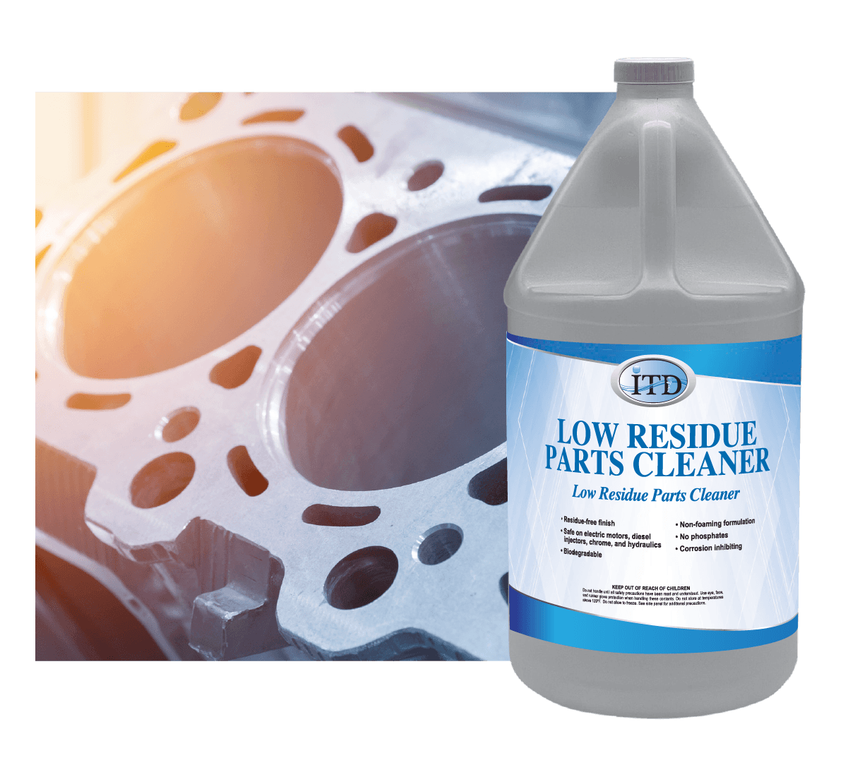Low Residue Parts Cleaner