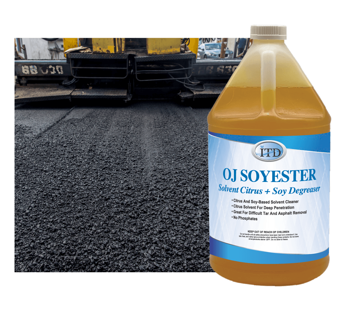 OJ Soyester – Premium Asphalt & Tar Remover