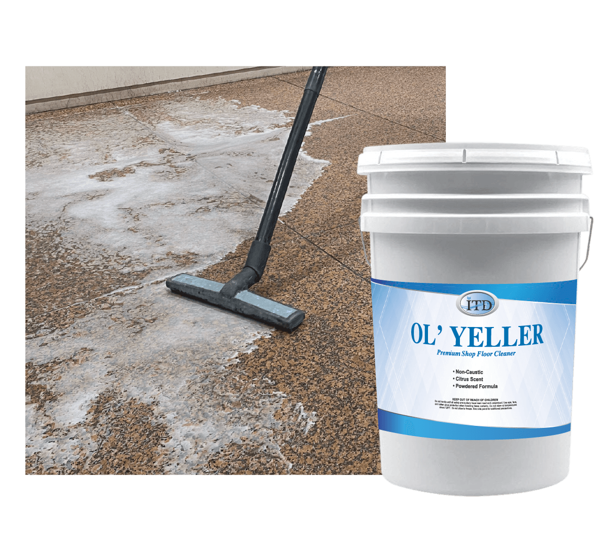 Ol’ Yeller – Premium Shop Floor Cleaner