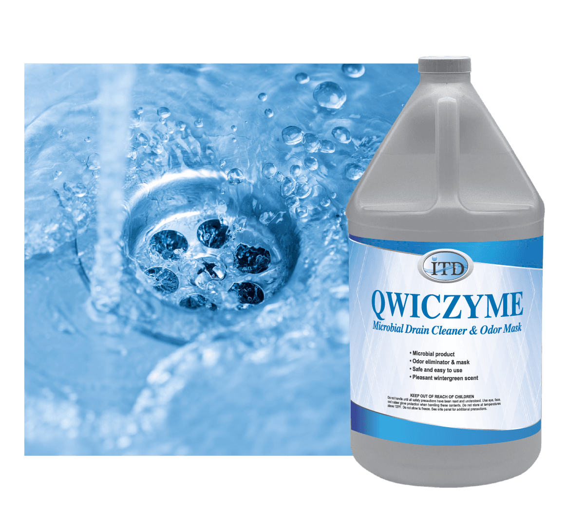 QwicZyme – Enzymatic Drain Cleaner