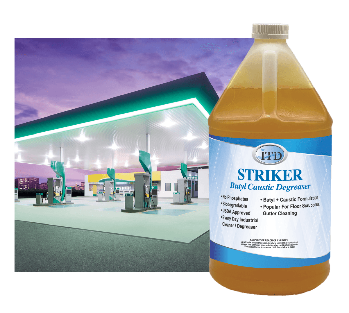 Striker – Heavy Duty Degreaser & Cleaner