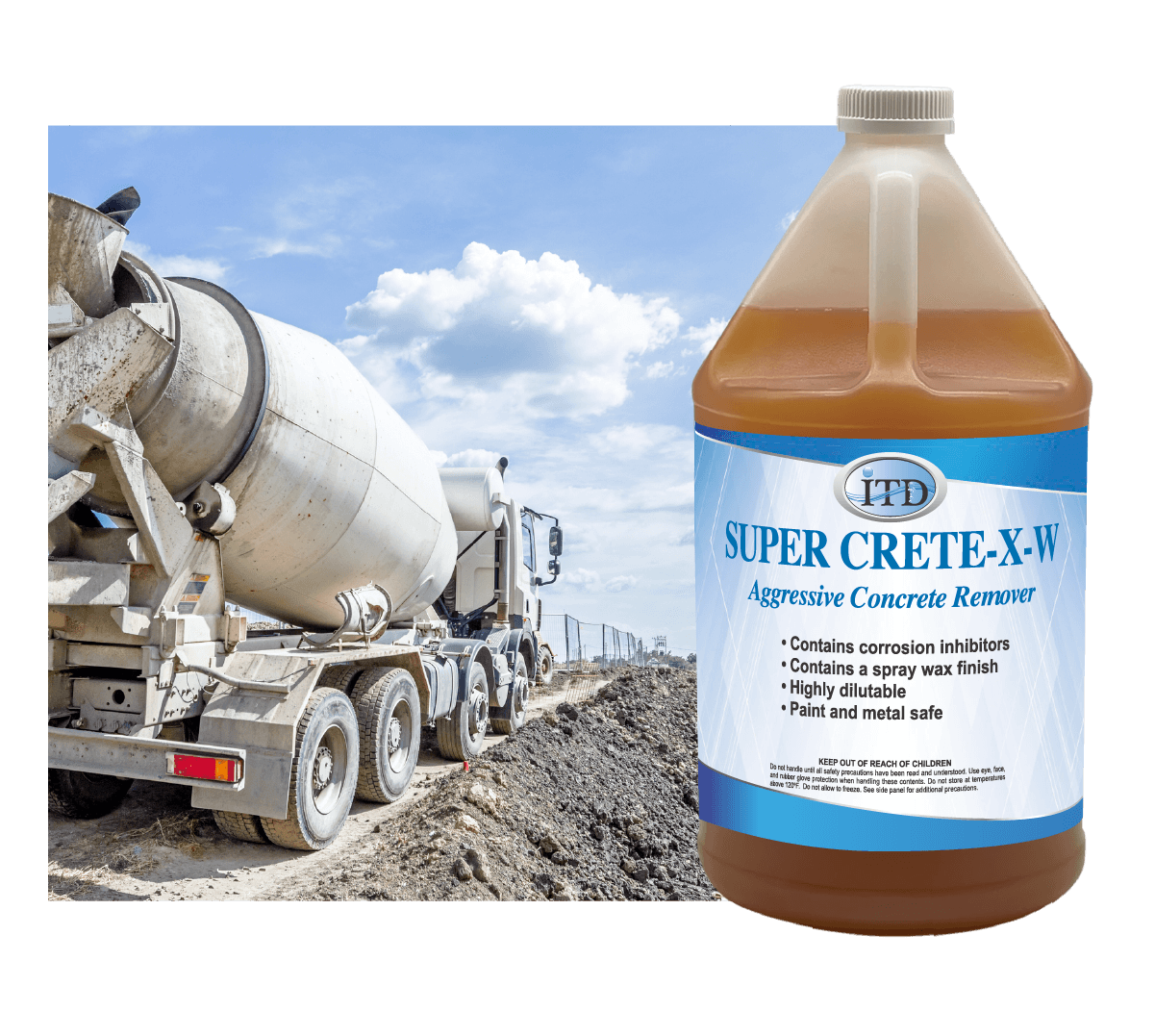 Super Crete-X-W – Aggressive Concrete Remover