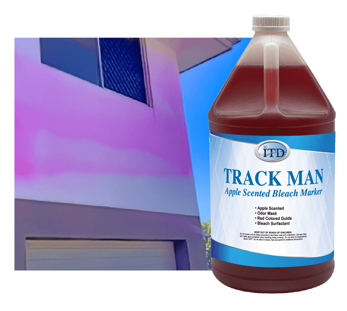 Track Man – Apple Scented Bleach Marker