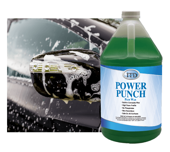 Power Punch Plus Wax – Vehicle Cleaning Detergent